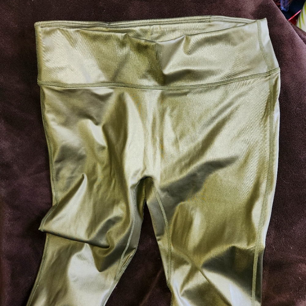 Anywhere motion365+ shine high waisted leggings xl